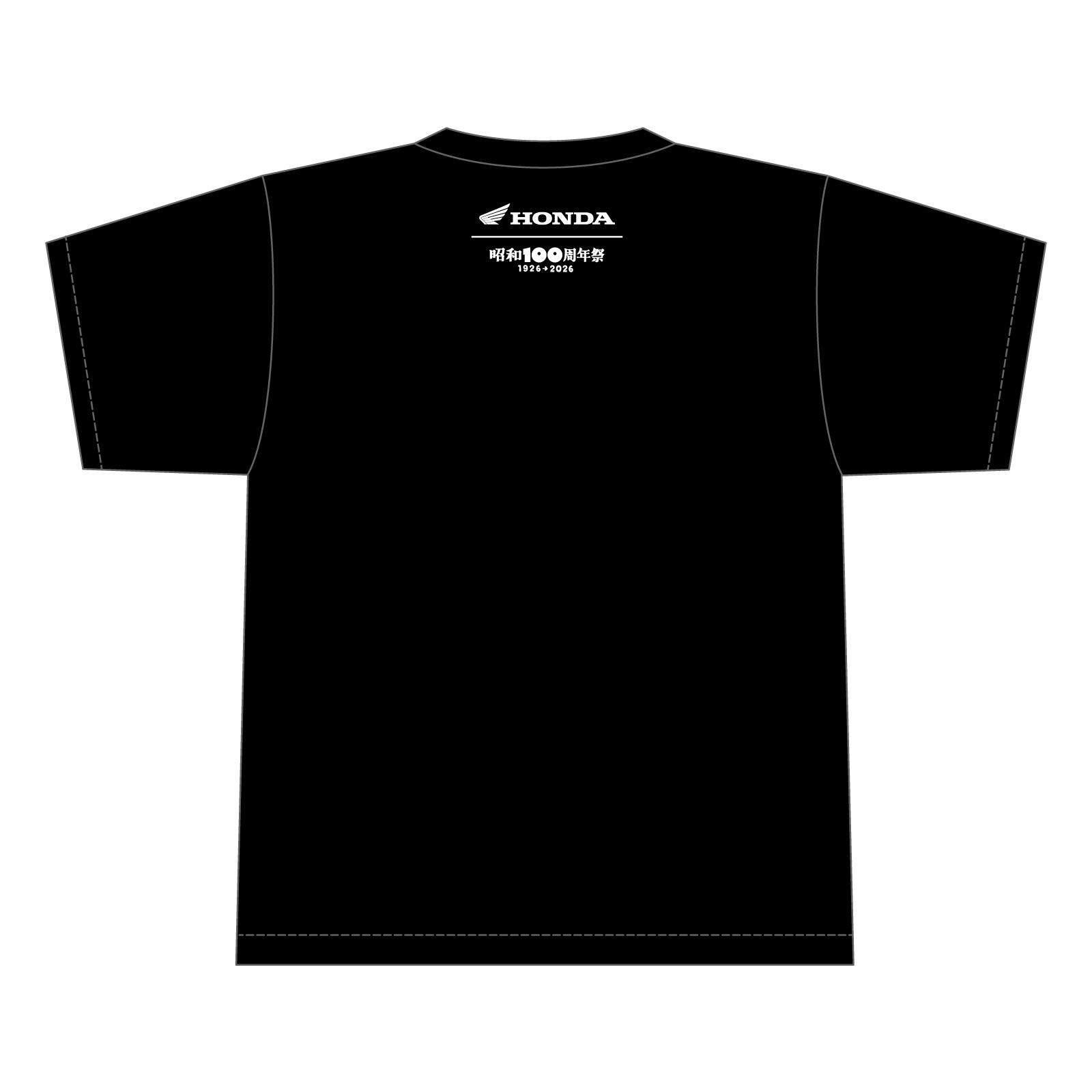 HONDA × 昭和100周年祭 コラボTシャツ HONDA Anniversary Models バック